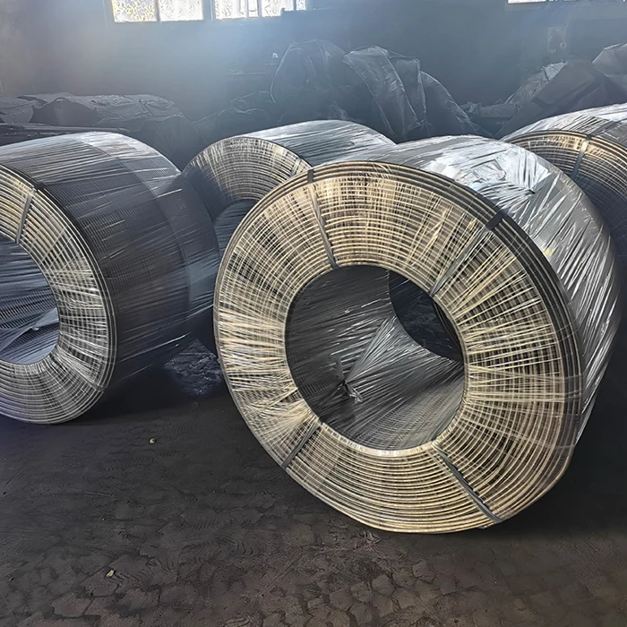 Cold rolled low carbon steel strip cored wire