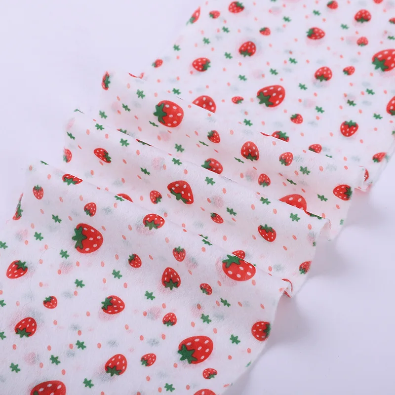 Disposable Spunlace Nonwoven 9-260gsm Polypropylene Printed Non-woven Fabric