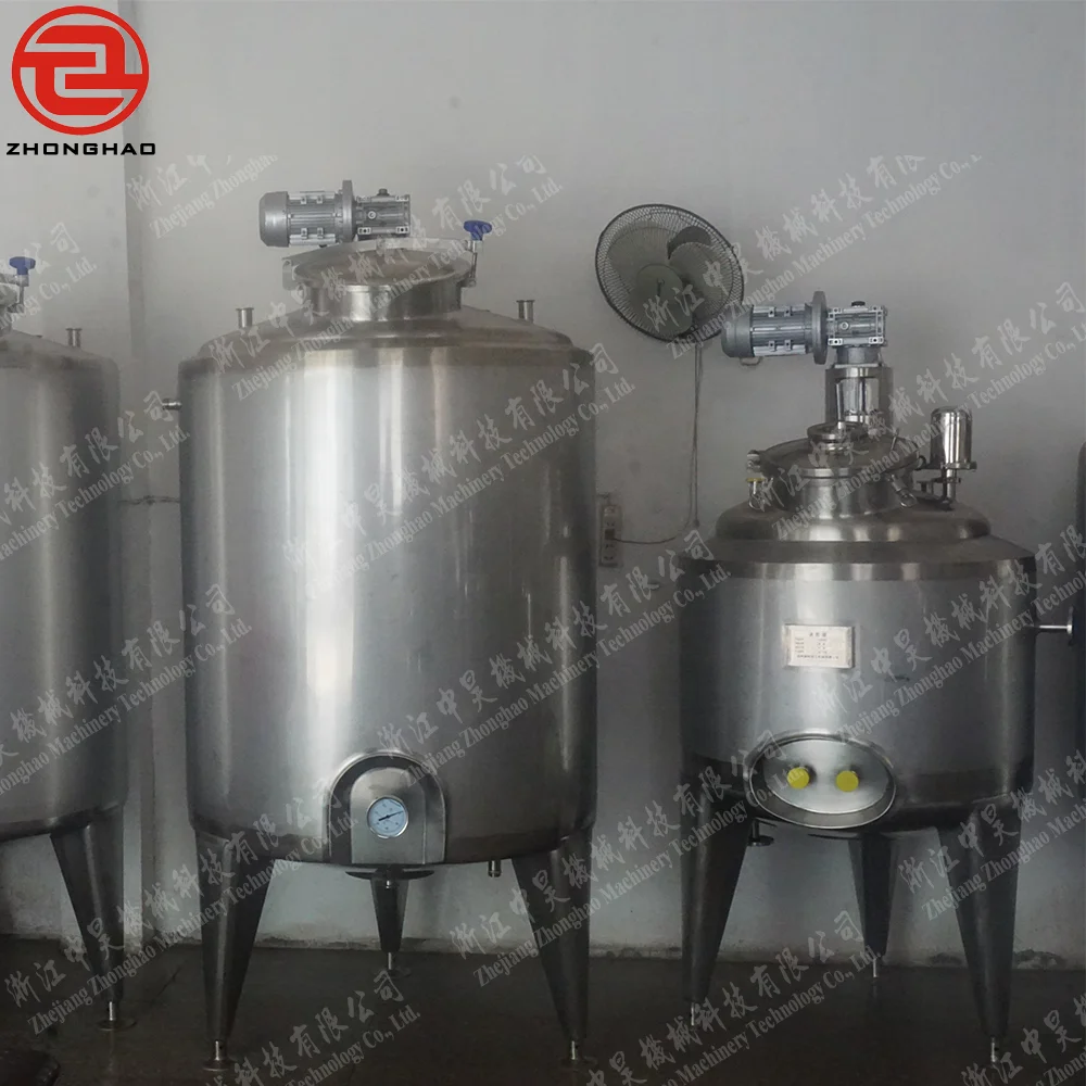 stainless steel industrial crystallizer with precise temperature control for chemical reaction