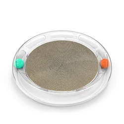 PETKIT Cat Toy Cat Scratcher with track,catnip and bell ball attractive to cats