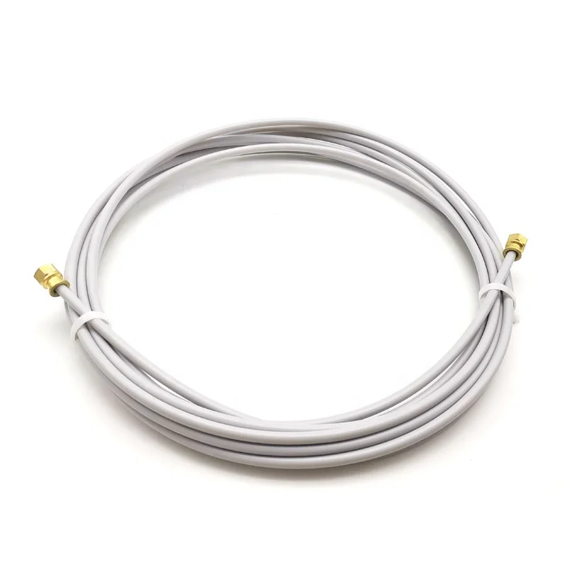 cUPC Certification 20ft Long 1/4 inch Fittings PEX Material Stainless Steel Ice Maker Machine Line Water Hose