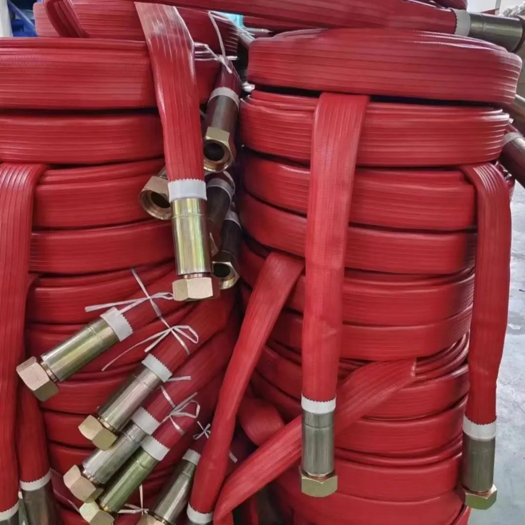 China Pipe Contennecting Compressor and Drill  Rig Made in China PVC 1.5 Inch* 20 Meter for Drilling Rig and Compressor Air Hose