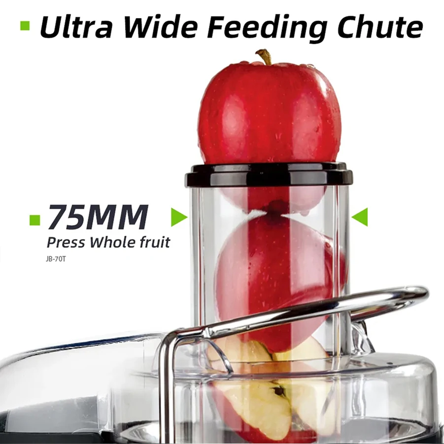 Canmax Home Used Electric Juicer 600w Petit Electromenager Hot Sell Stainless Steel Fruit Juice Maskine Switch Juicer Extracteur