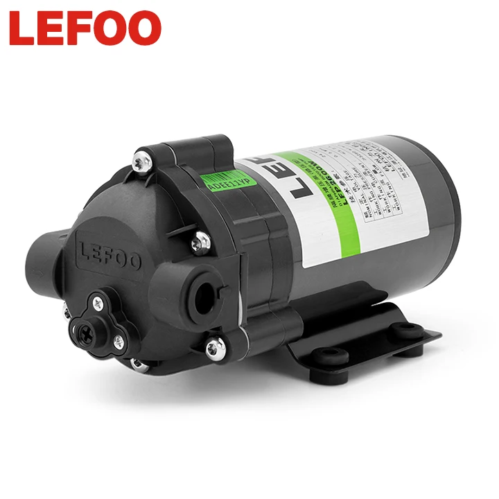 LEFOO 600G Large Flow RO Pump DC RO Diaphragm Booster Pump For Commercial Water Purifier