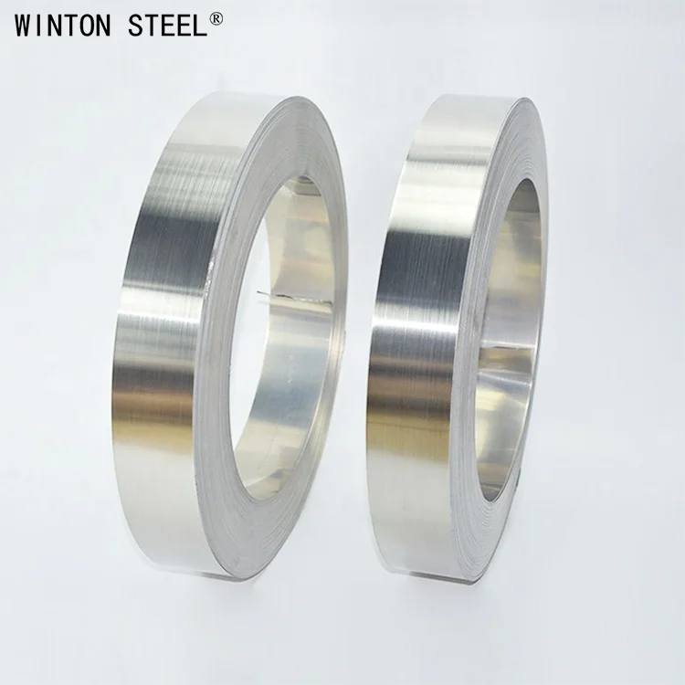 201 304 316 Cold Steel Strip Coil Stainless Steel Strips Mirror Finish 304 201 Stainless Steel Coil Roll