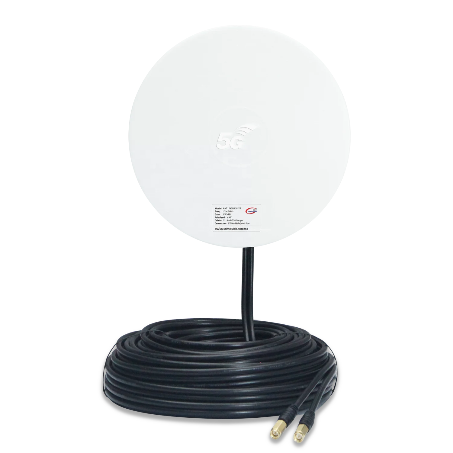 2*12dBi Globe mimo antenna 4G LTE WIFI ANTENNA MODEM SIGNAL BOOSTER hybrid mimo antenna  Hyperbolic ultra wideband