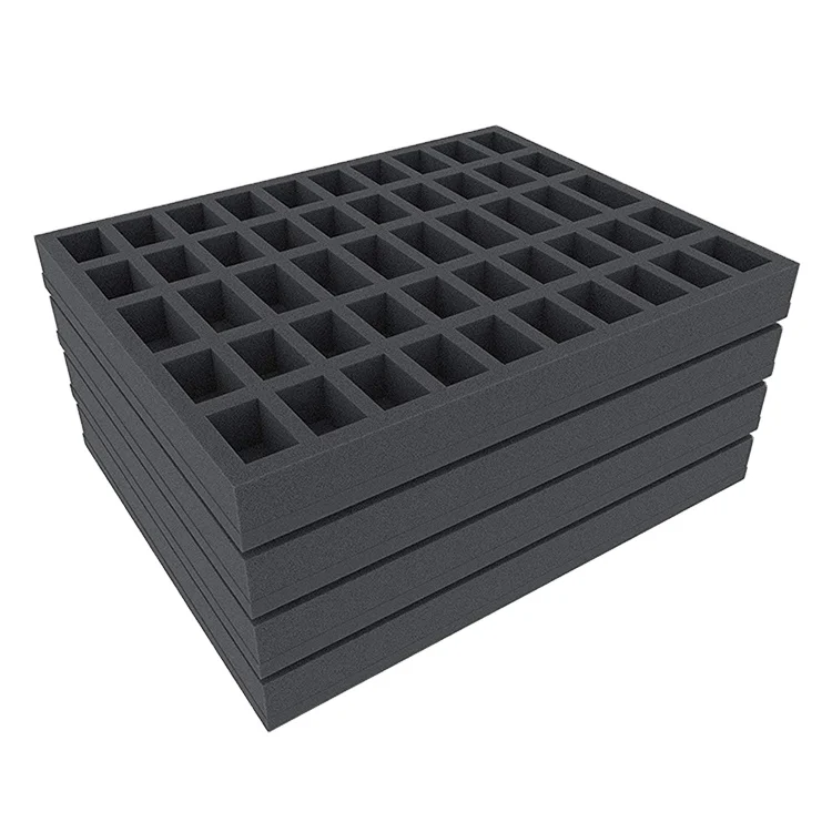 OEM Customized Black Cut Out Toy Model Package Foam Insert