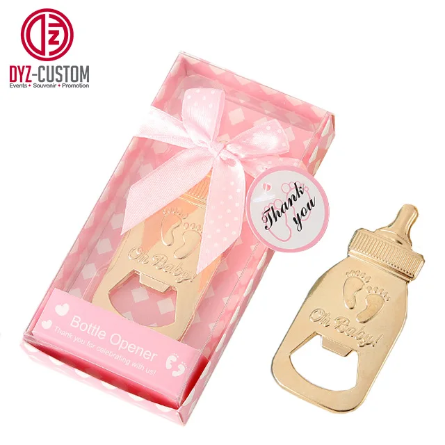 Concert Music Party Favors Guitar-Shaped Alloy and Zinc Bottle Opener Souvenir Beer Opener with Box Packaging