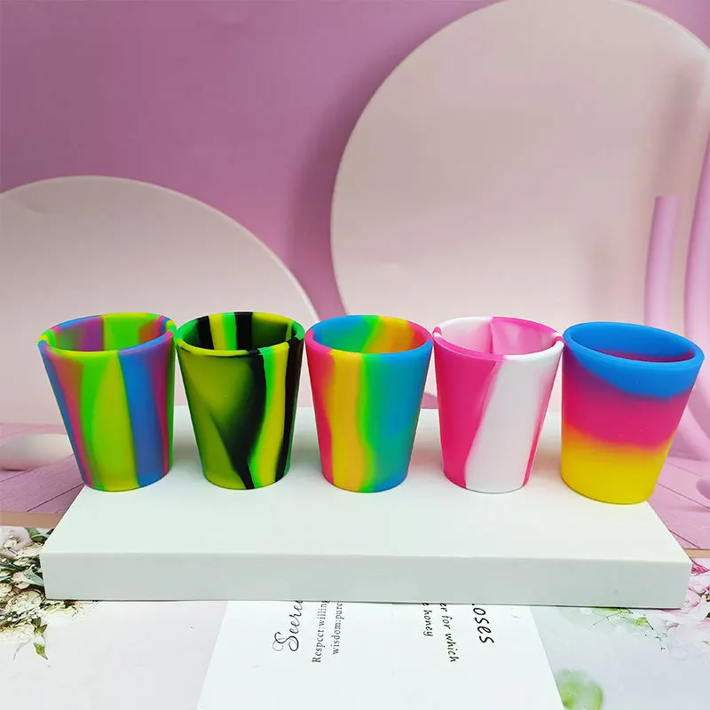 Unbreakable Silicone Wine Glass Reusable Drinking Cup Silicone Pint Glasses Silicon Tumblers Water Cups