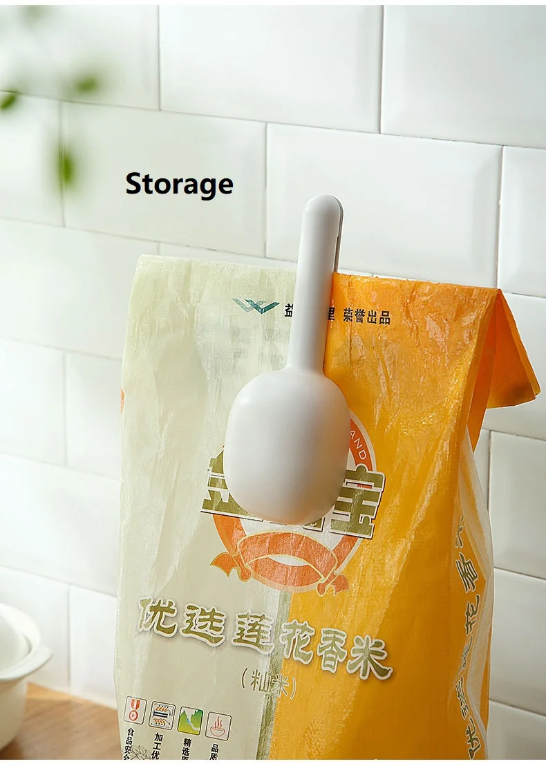 
Cheap Price PP Dog Food Spoon Shovel Pet Plastic Pet Food Spoon Clip 