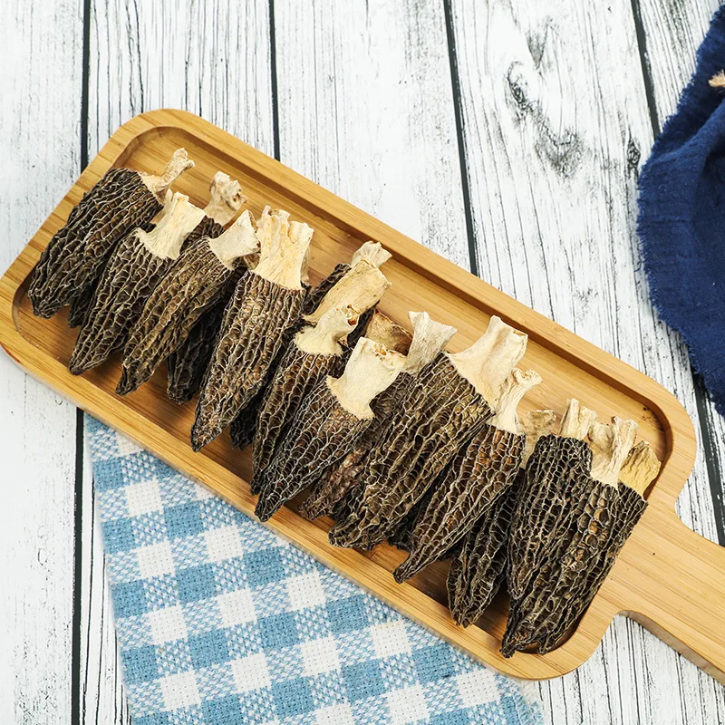 
In Bulk Supplying Great Hongos Texture Package Precio Price Wild Black Dried De Fresh Morchella Mushroom 