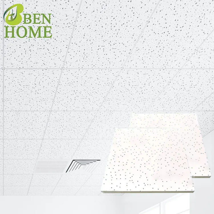 Manufacturer Supply Mineral Board Ceiling Panel For Retail