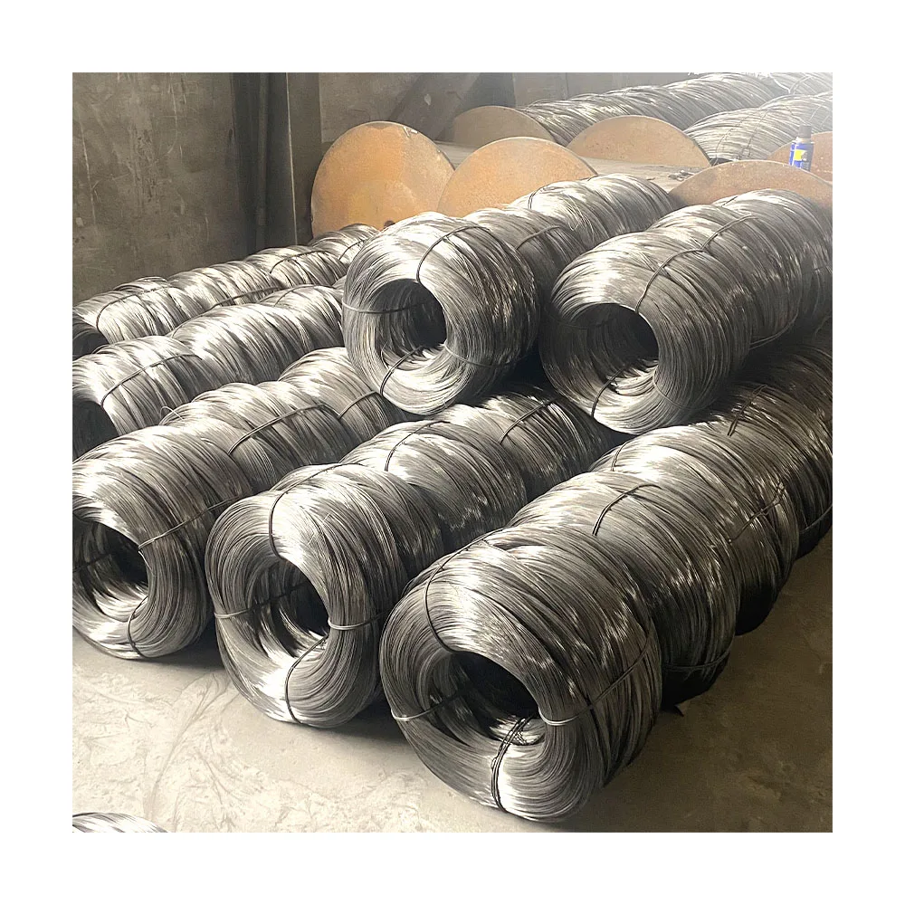 Q235B High-Low Alloy 3.5mm 15.8mm Hot Rolled Drawn Annealed Nail Application Wire Rods Manufacturer Carbon Steel Wire