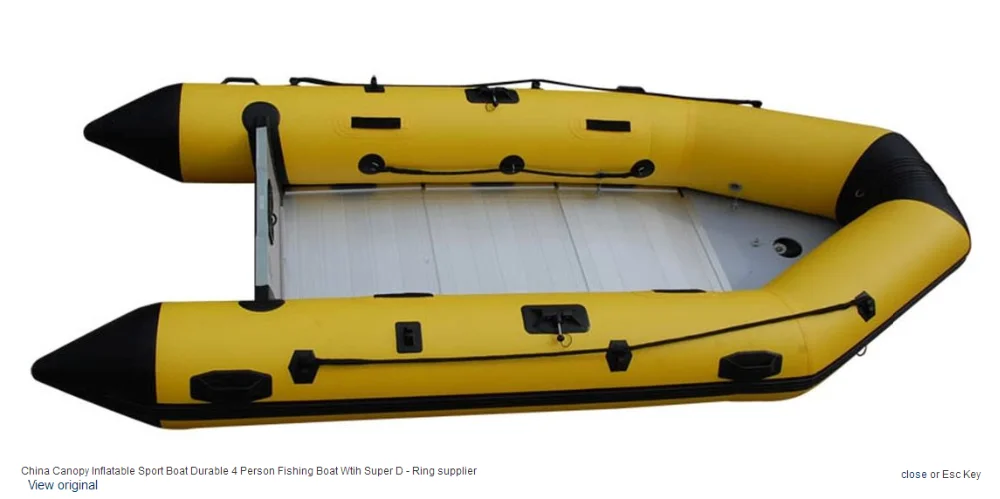 High Speed fishing zodiac drop stitch fabric Inflatable boat