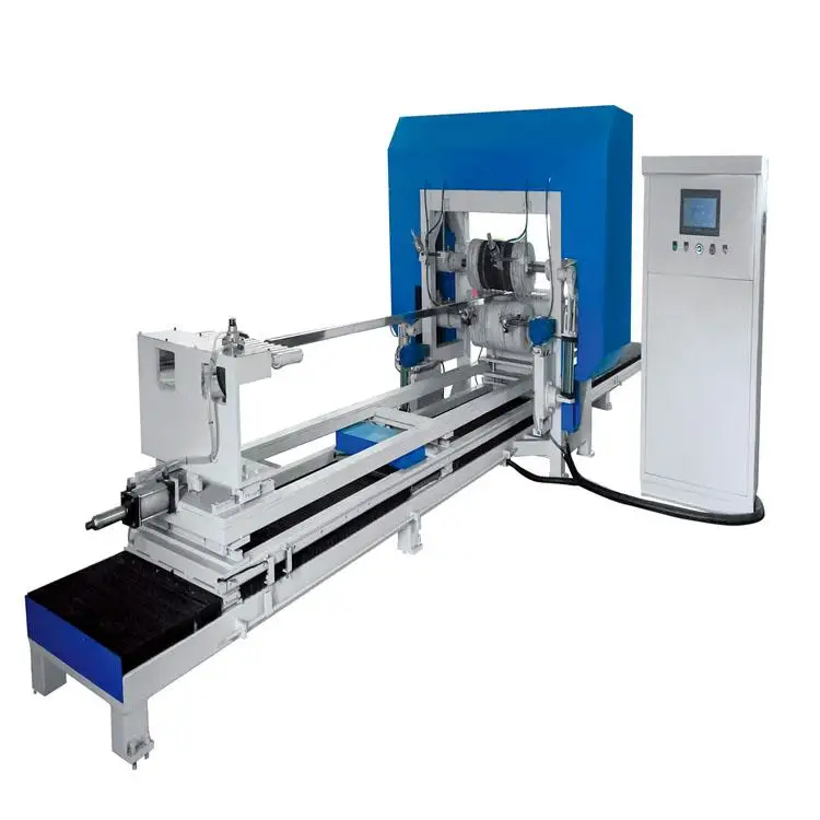 Автоматические трубы металла CNC оборудование для полировки нержавеющей стали круглая труба полировальные