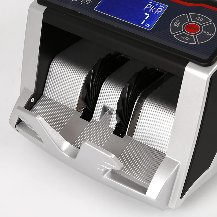 Cash Counting Machine Money Counter Currency Discriminator Counter Portable Bill Counter With Plug  2825