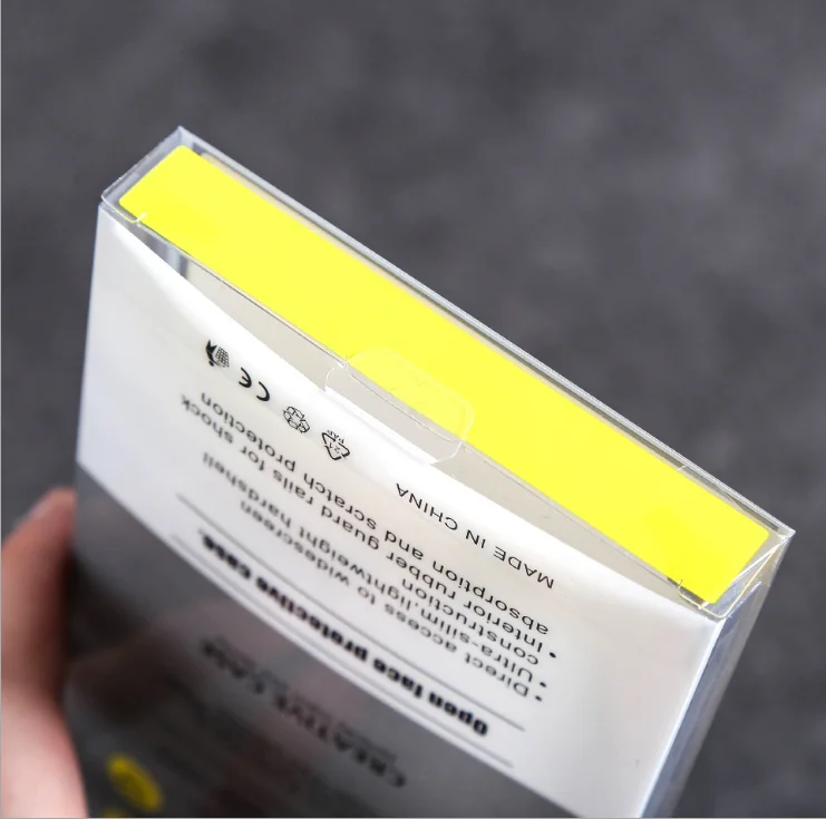 Custom logo retail phone case package box for iphone case