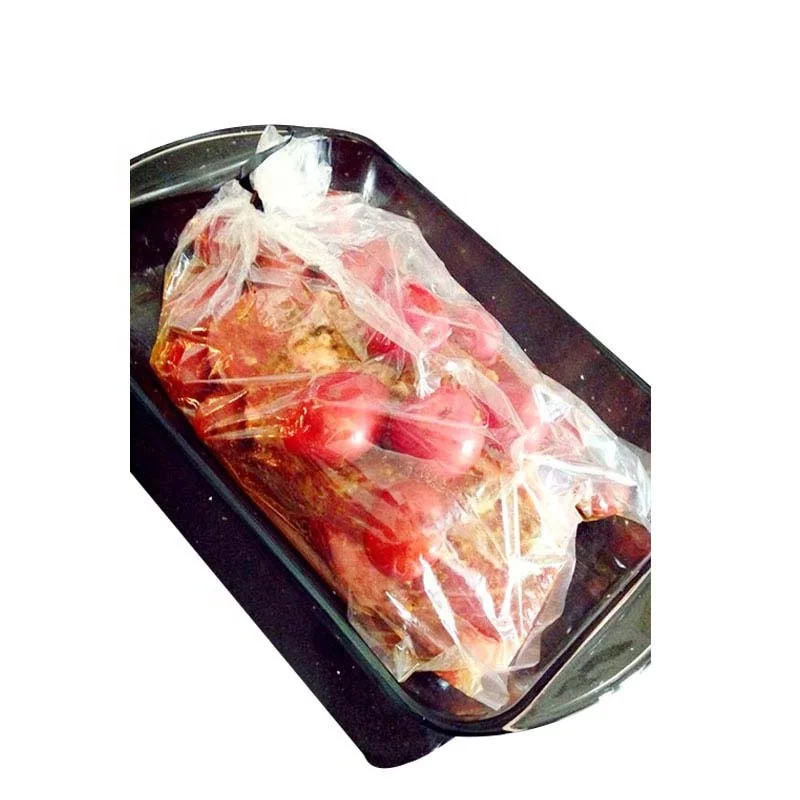 High Temperature Microwave Hot Roast Chicken Microwave Cooking Plastic Turkey Packaging Oven Bags