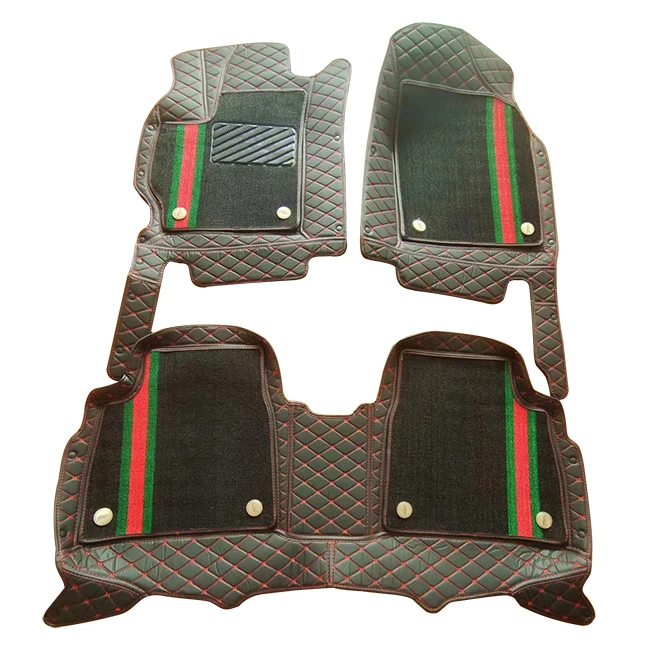 Крыло Всепогодная Защита для автомобильного напольного покрытия двухслойные специальные автомобильные коврики для Toyota/AUDI/BMW/BENZ