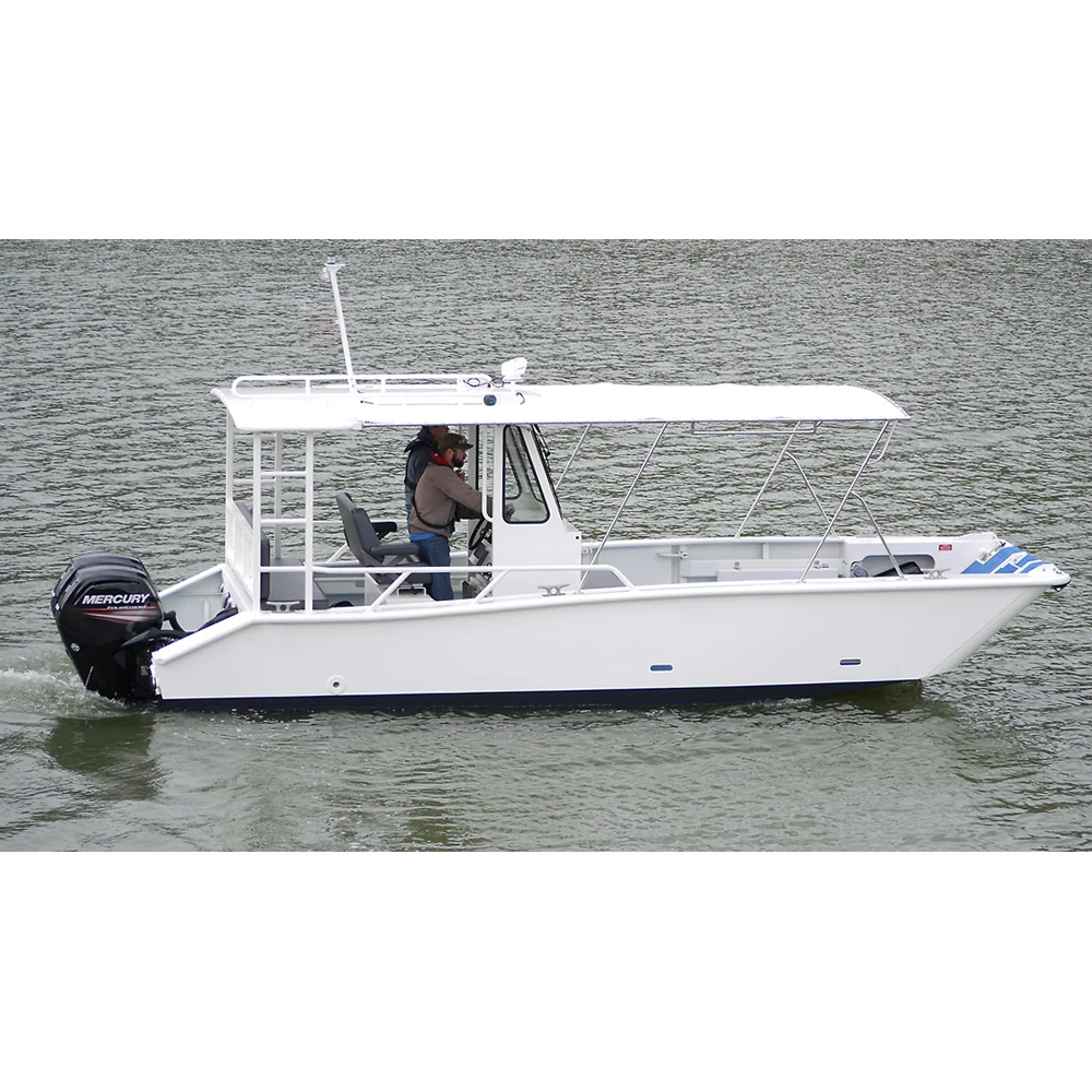 23ft Kindle landing craft cabin house пассажирский удобный алюминиевый тент рыбацкая лодка на продажу