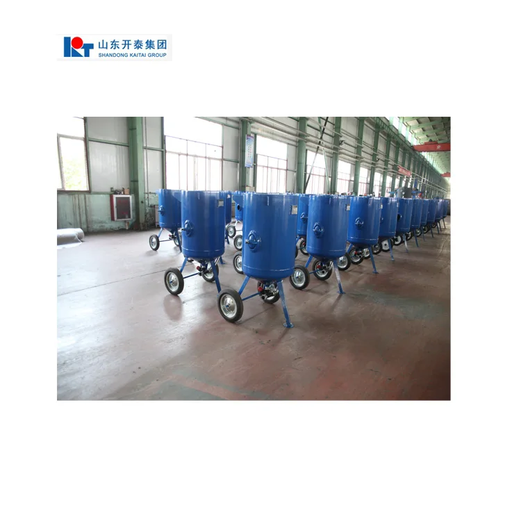 High efficiency manual operated portable sand  blasting pot from Kaitai
