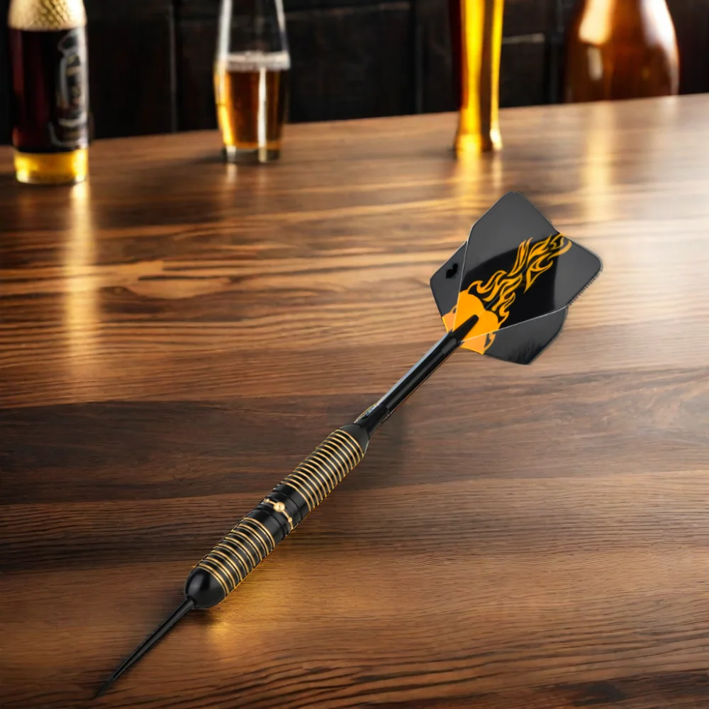 Nylon PET Indoor Game Dart Set Steel Tip Brass custom darts Aluminum Shaft/