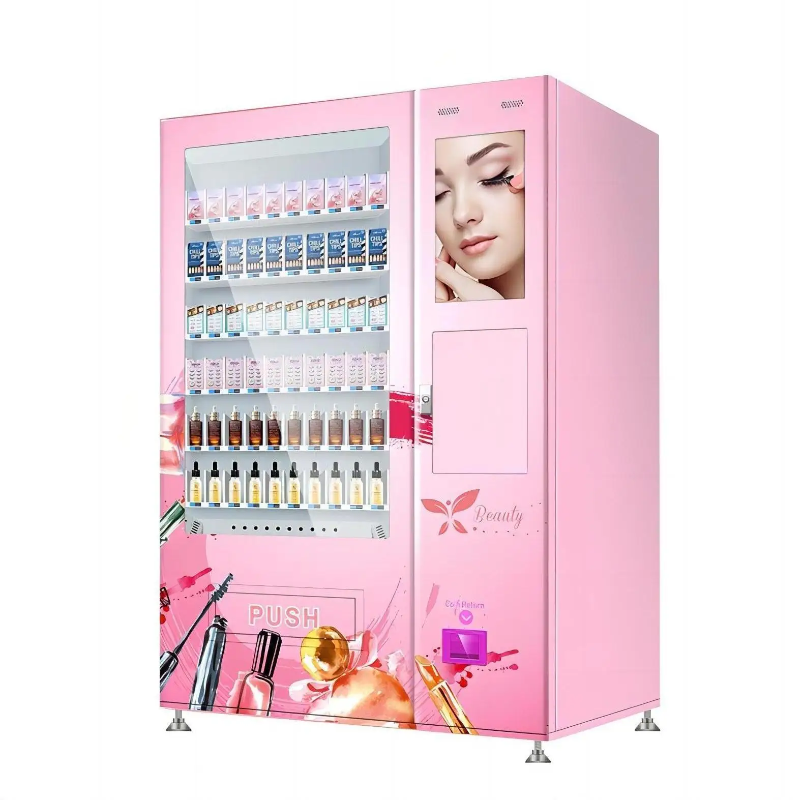 Cosmetic eyelashes vending machine beauty products beauty products small beauty