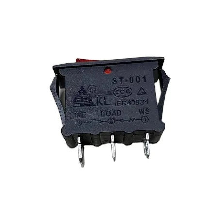 Electrical Overload disconnect breaker  power circuit protector breaker RESET OFF with illuminated indicators red blue