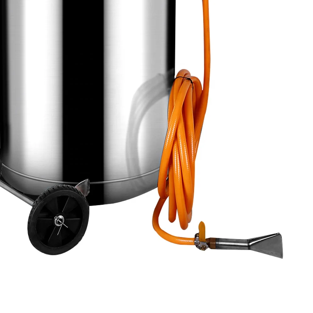 
Hangzhou Manufacturer of Portable Bucket Pressure Stainless Iron Steel Car Washing Foam Machine with High Quality 