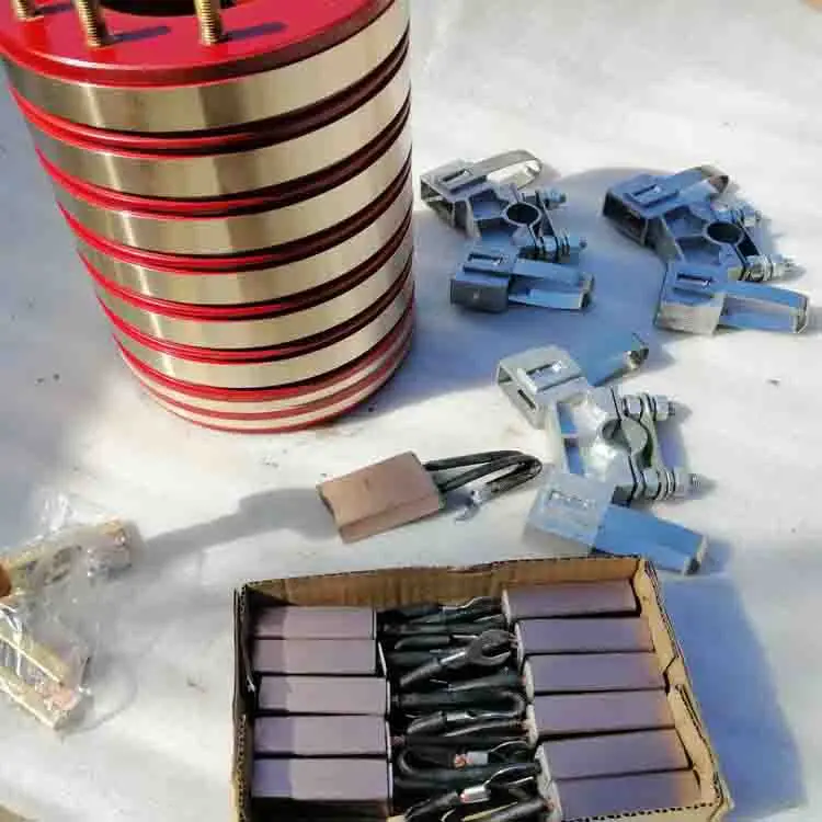 Brass slip ring has good electrical conductivity