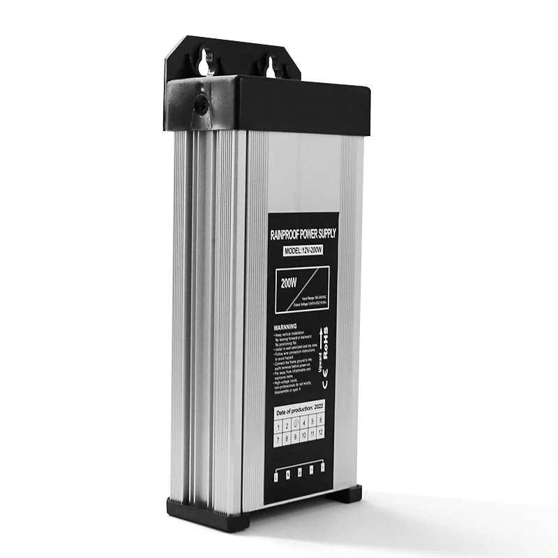 Hot seller rainproof smps 250w 200w 12v 24v led source power supply 60w camera 16.7a 25a 30a lcd tv