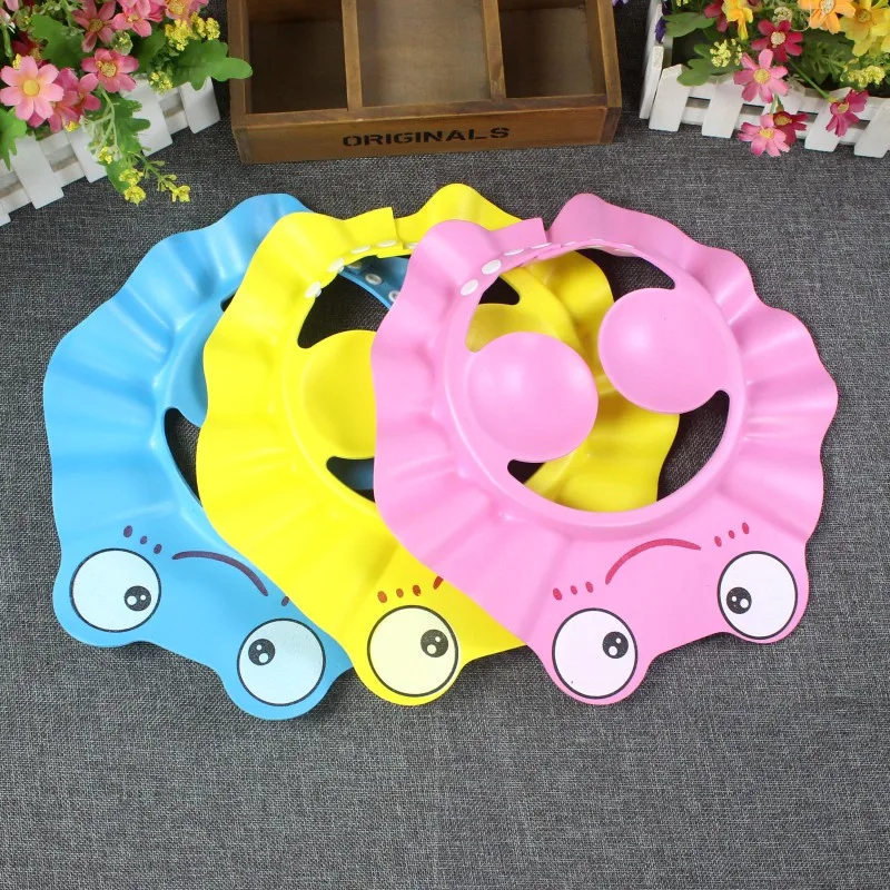 Водонепроницаемая шапочка для шампуня и ванны, безопасная шапочка для детского душа