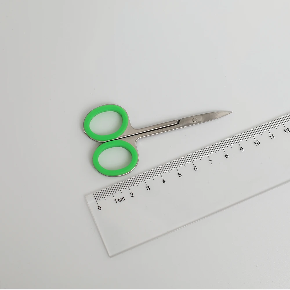 
Small Mini Kid Student Pinking Embroidery Scissors 