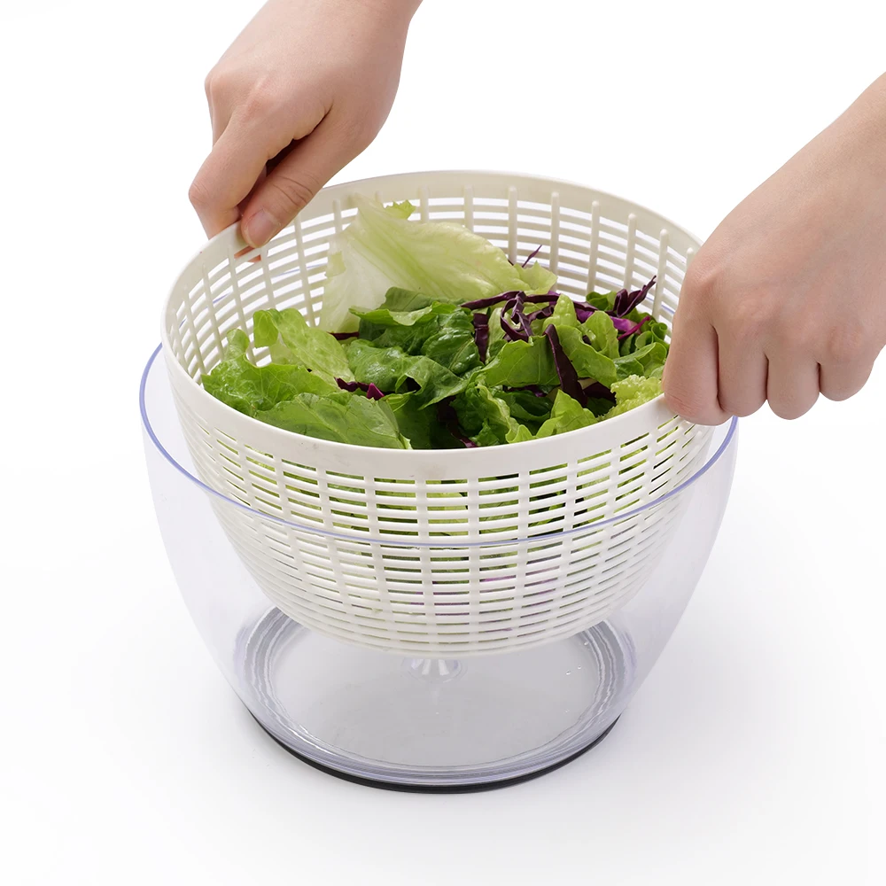 Hot Sale Multifunctional Electric Salad Spinner and Onion Chopper Kitchen Plastic Blade Vegetable Tools with Bowl