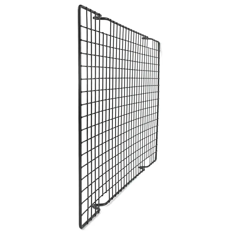 Best Seller Pizza Bread Barbecue Biscuit Cooling Net Stainless Steel Rack Non-stick Black Wire