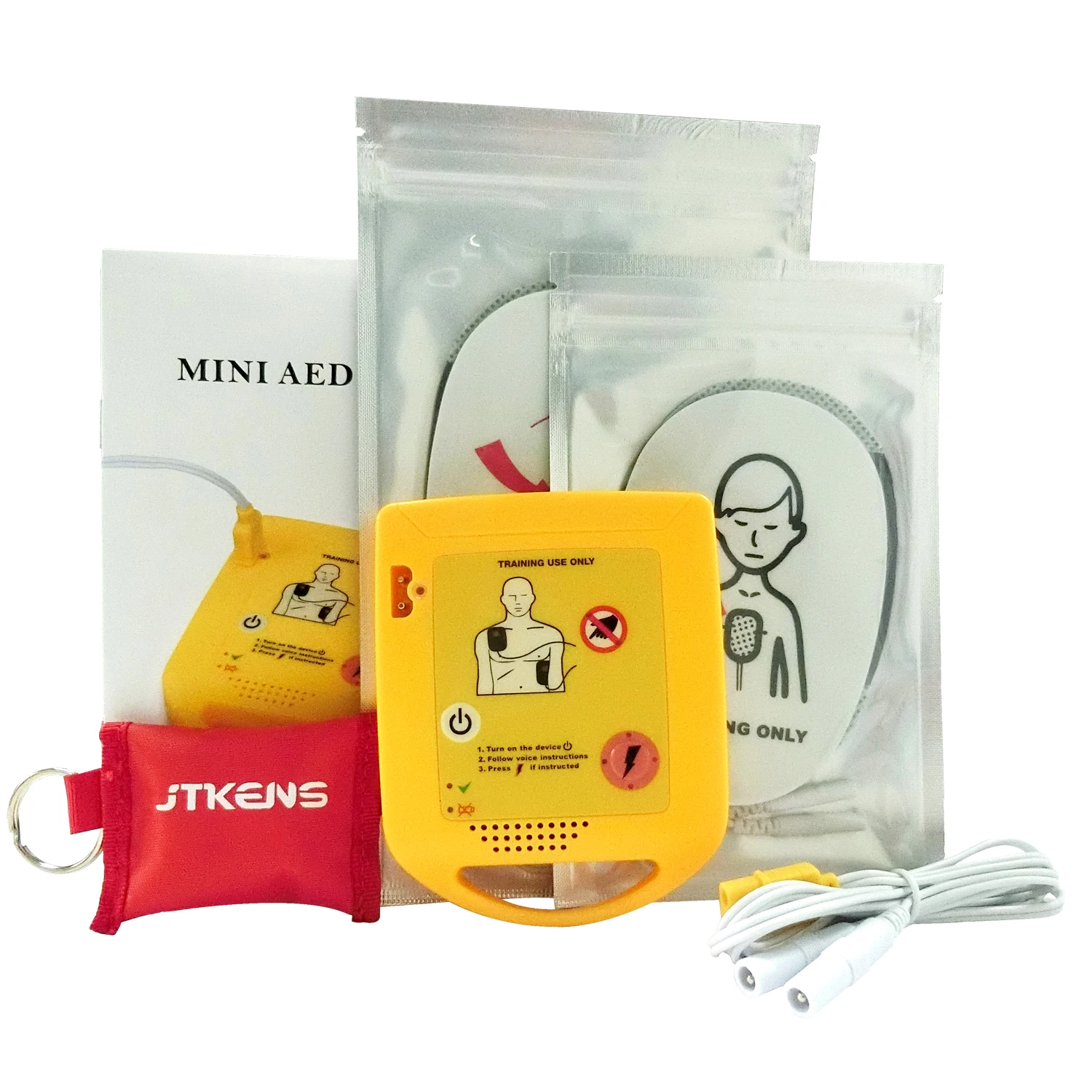 Mini AED Trainer XFT-D0009 English Voice For Cpr School Student First Aid Training