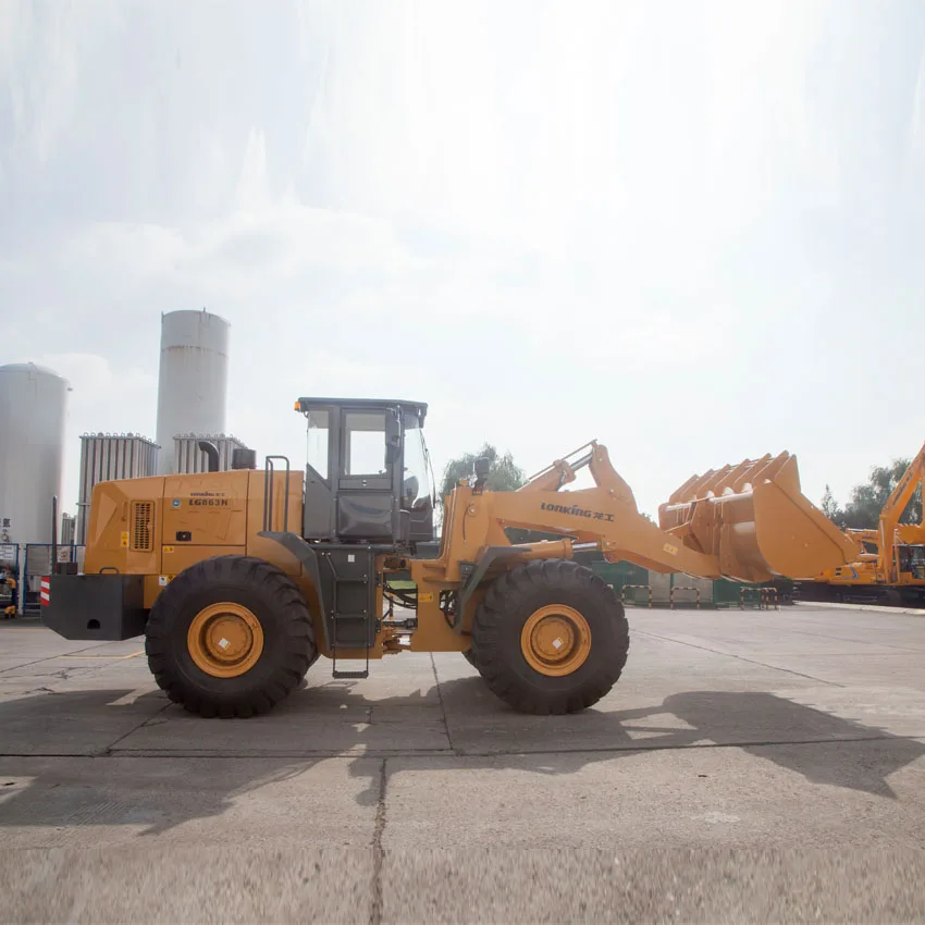 High quality 5T capacity construction equipment lonking wheel loader