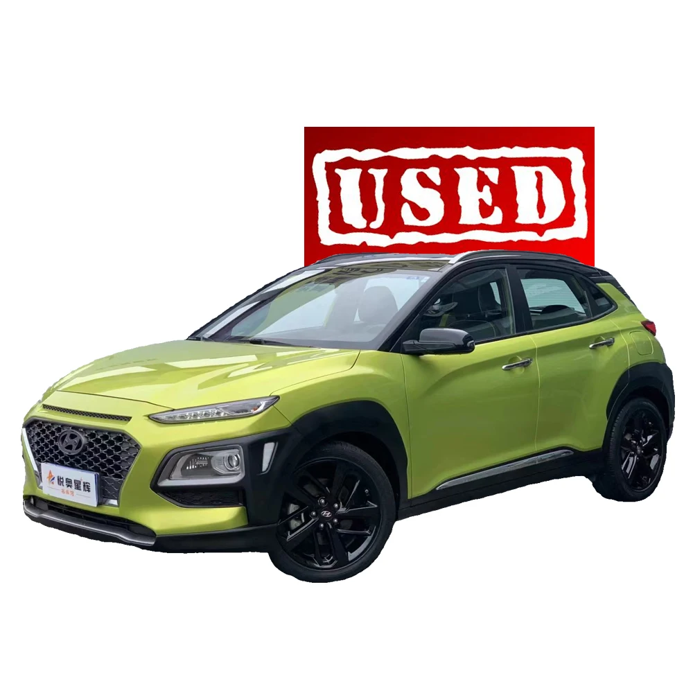 2019 Hyundai Encino SUV Turbo ручной FWD светлые темные кожаные сиденья для салона бензиновое топливо левое рулевое управление Подержанный автомобиль хорошее состояние