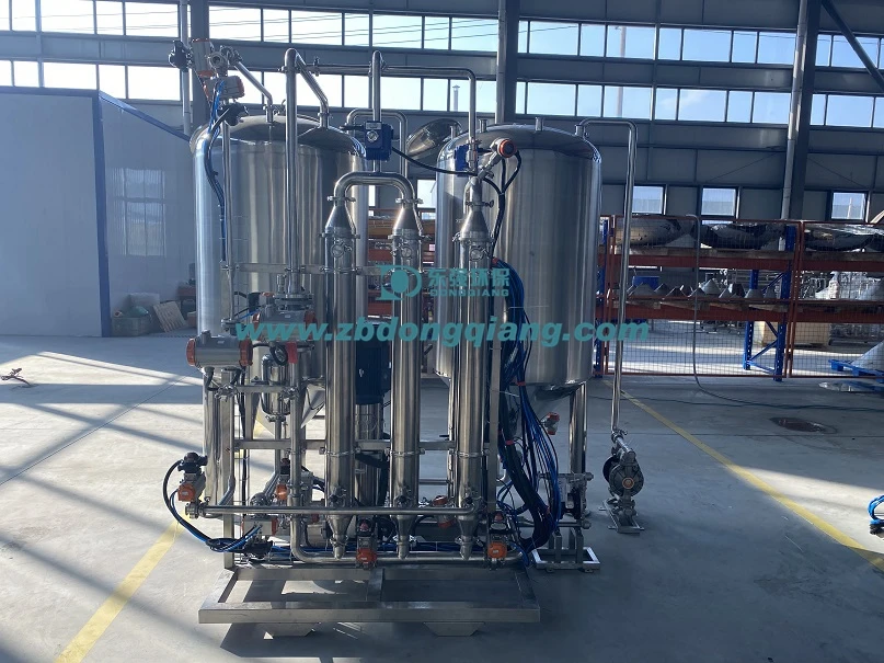 Poly Peptide Extraction with MF UF NF Membrane Filtration System for peptide Concentration and purification