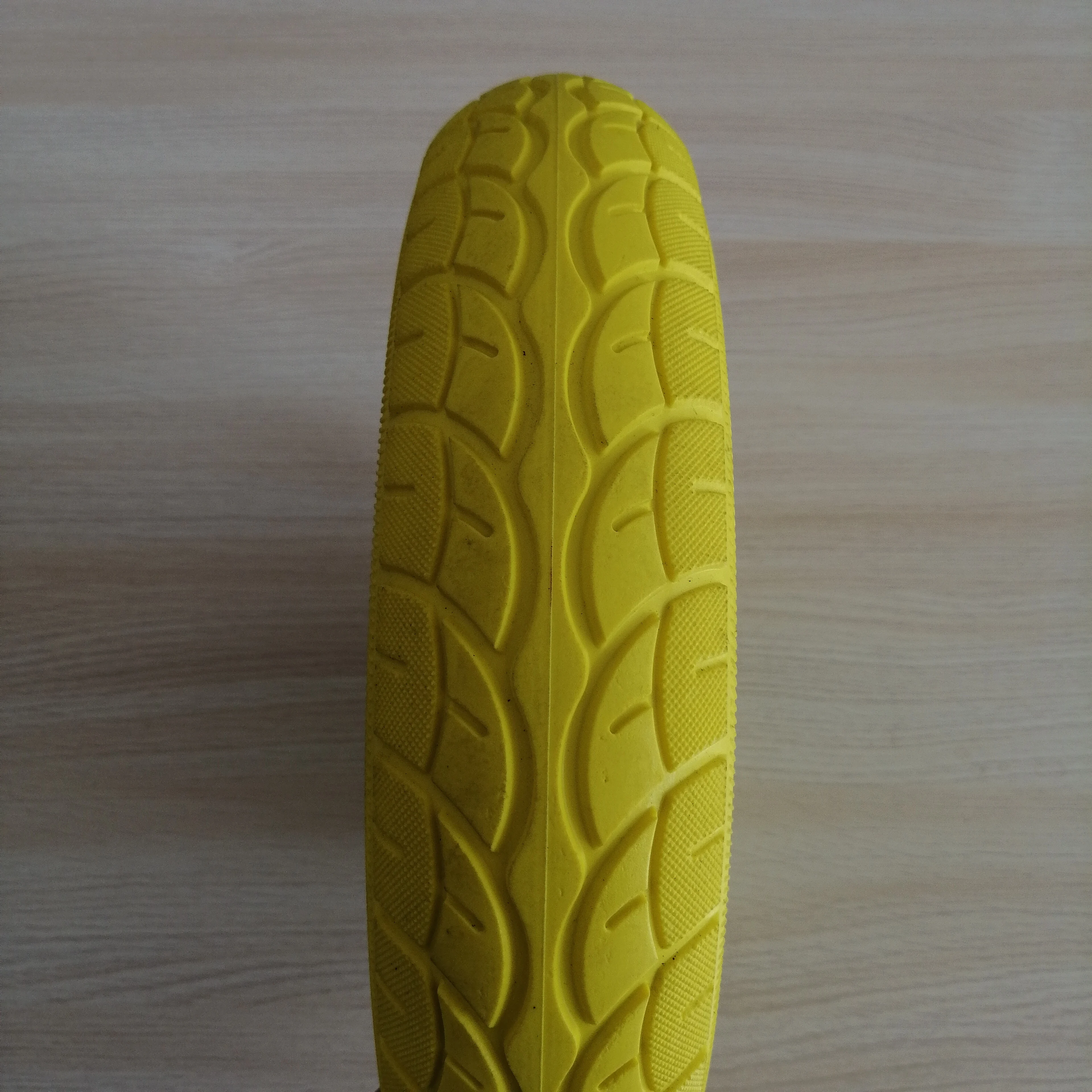 3.50-8  Plastic PU foam wheelchair front wheel  baby toy trolley wheel child stroller solid tyre