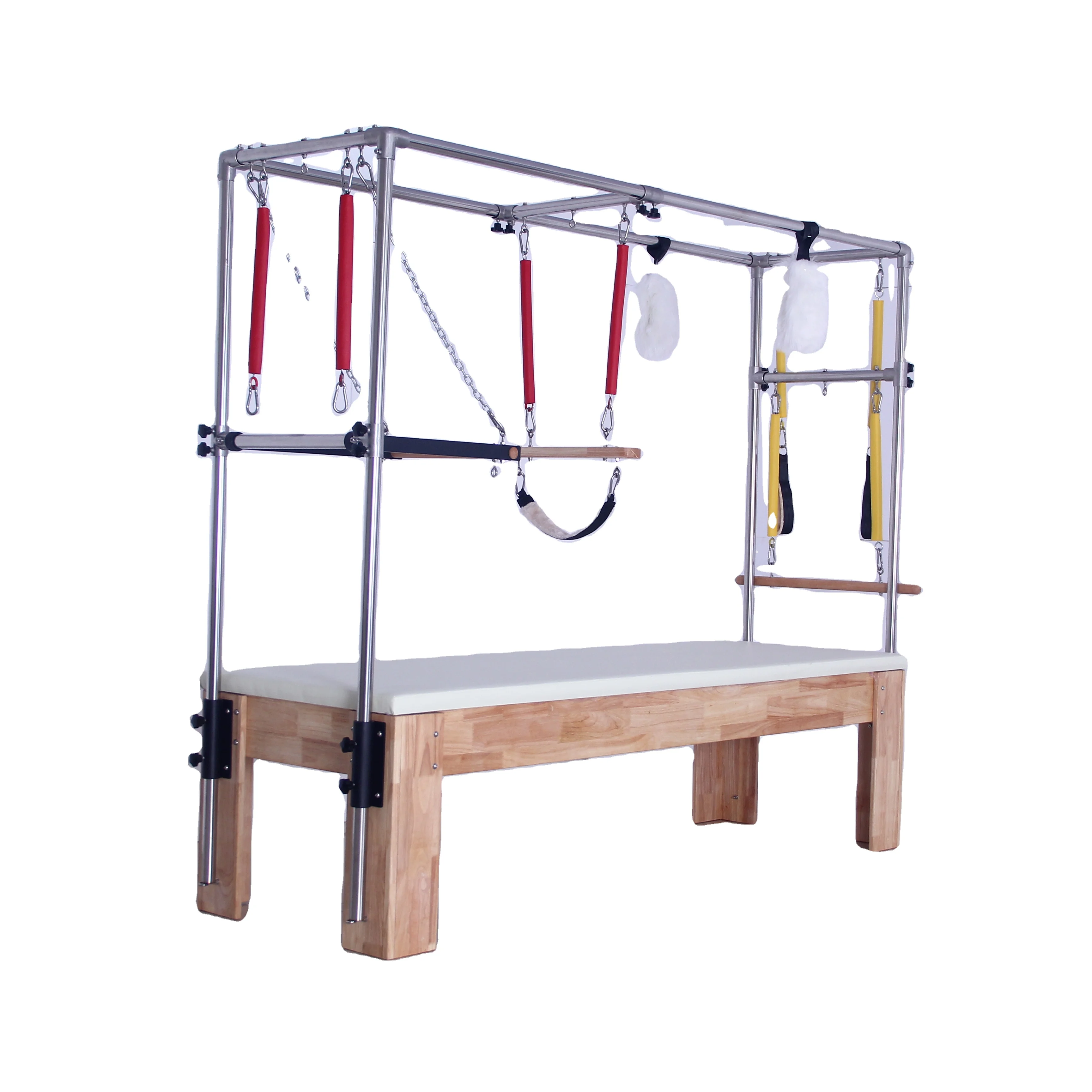 Классическое деревянное оборудование для йоги, пилатеса, реформера, фитнеса, пилатеса, поднятие рамы, кровать, Классический реформер cadillac