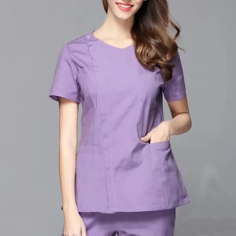 Female slim nurse work clothes suit medical beauty hospital work clothes female brush hand clothes