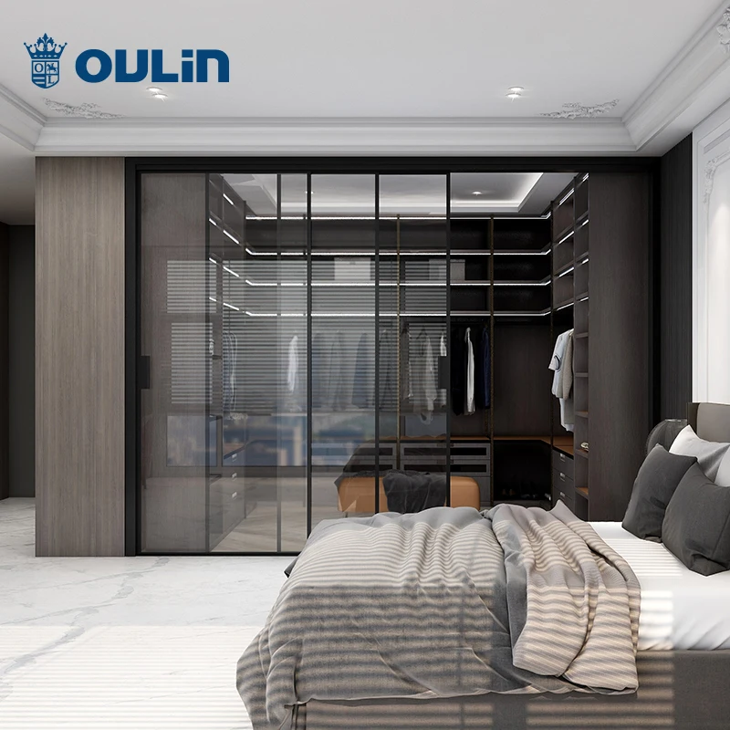 Hot selling customzied modern wood bedroom wardrobes for