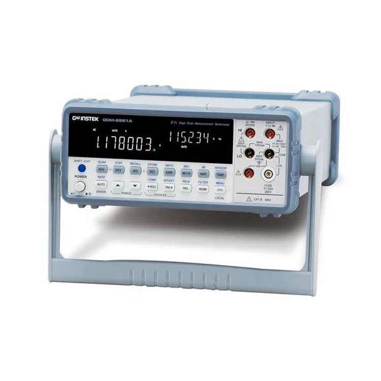 Gwinstek GDM-8261A-это 6-битный цифровой мультиметр с поддержкой измерения двойного