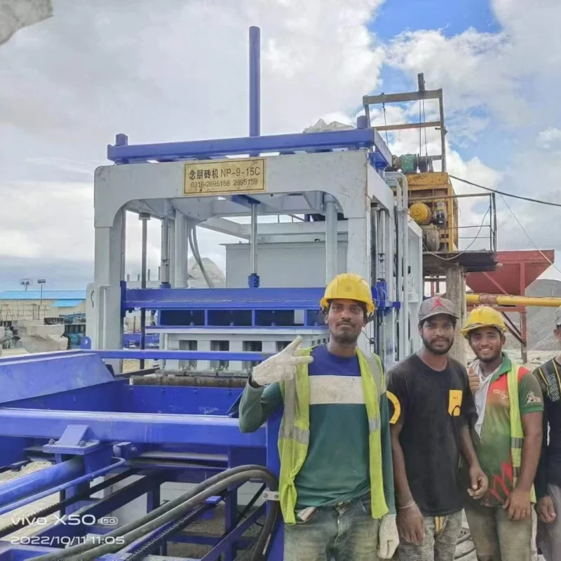 Надежный одобренный CE бетонный блок машина Проницаемый кирпич для экспорта