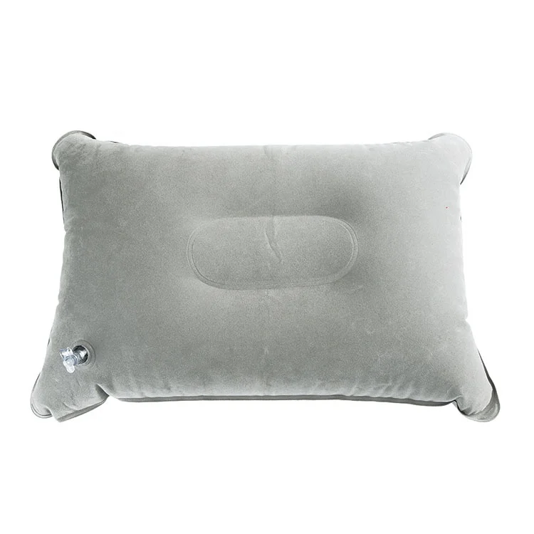 Adults Rectangle Folding Inflatable Headrest pillow