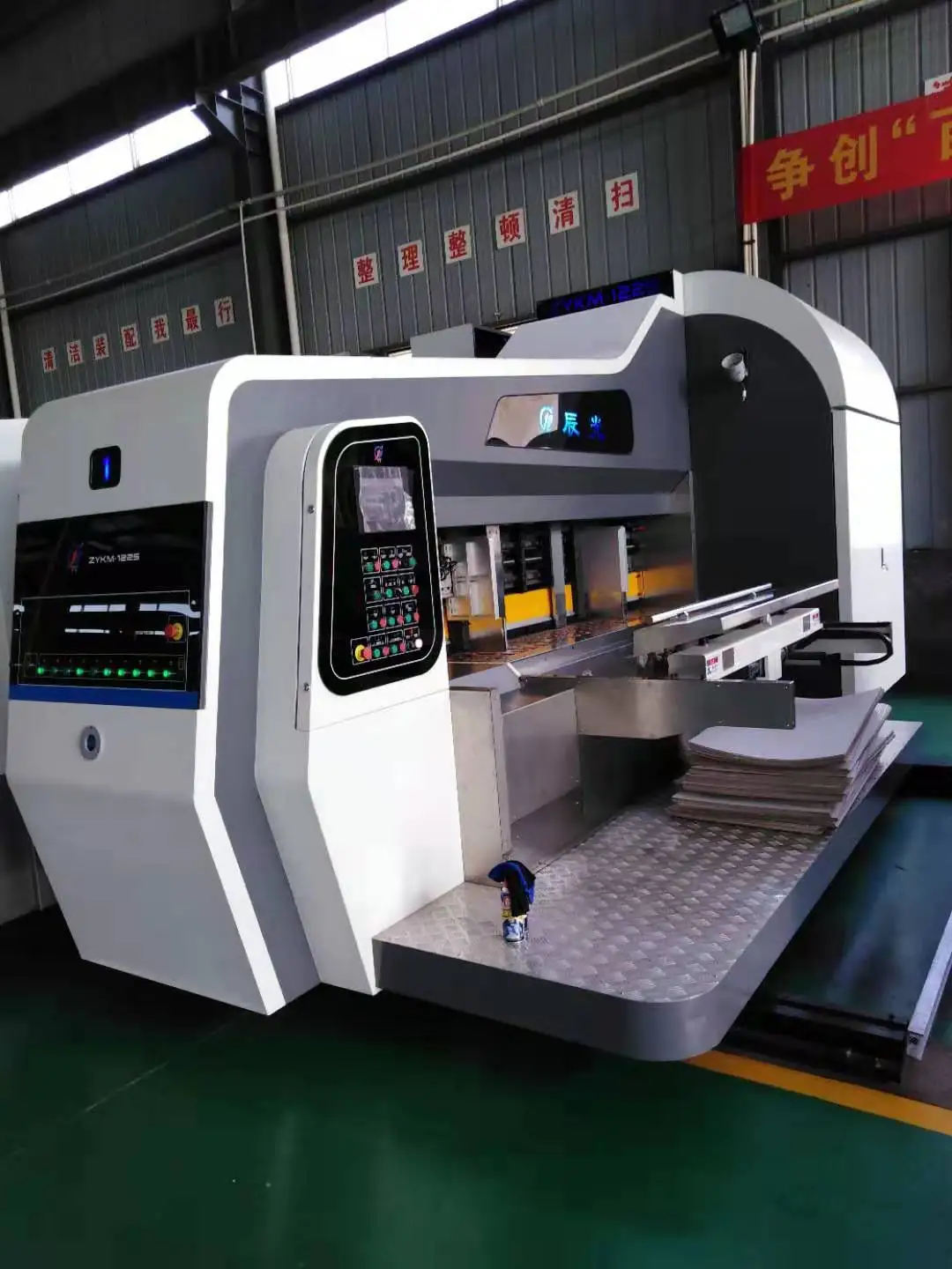 Colourful box corrugated carton paper box flexo printing machine