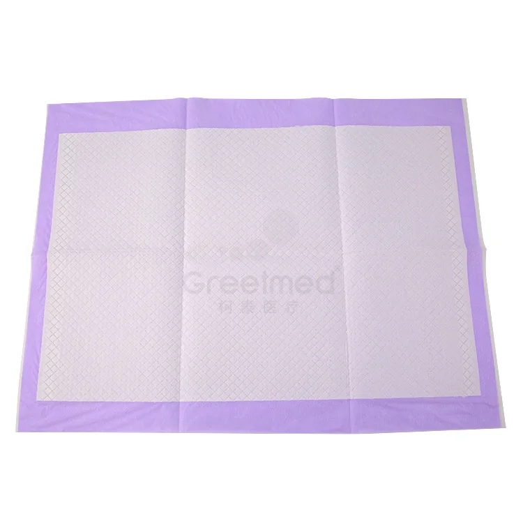 High Quality Incontinence Pads Hospital Absorbent Urine Pad 60 X 90 Adult Nursing Pad Disposable Underpad