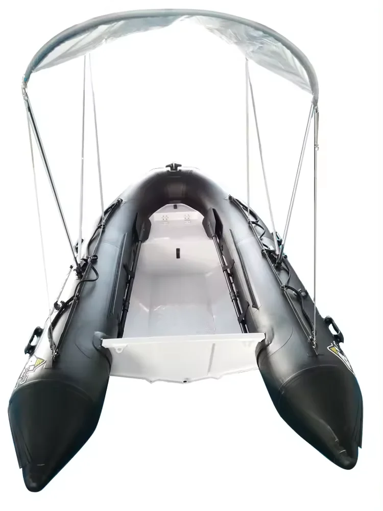 DAMA High Quality Aluminum Floor Pvc Rigid Inflatable Aluminum Rib Boat