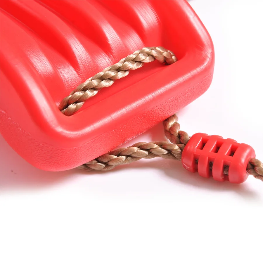 Red Plastic Swing Chair Outdoor Garden Swings Children Toys